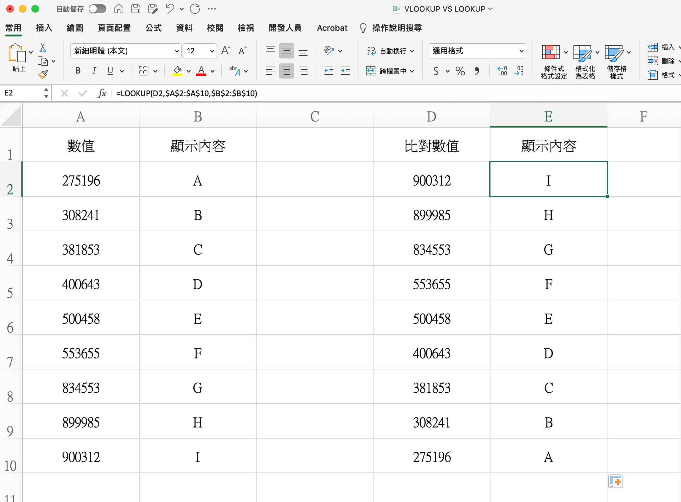 Excel 教学 – 新手最常犯的错误，使用 LOOKUP 必须要注意的事情