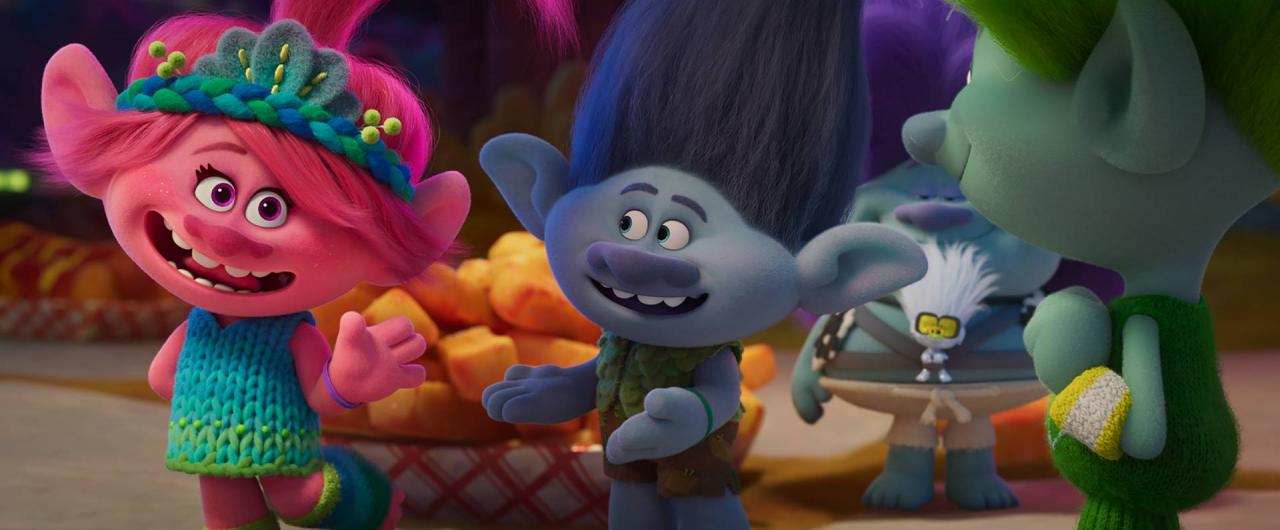 《Trolls Band Together》微剧透影评！动画很好音乐很赞但剧情故事拉不上！
