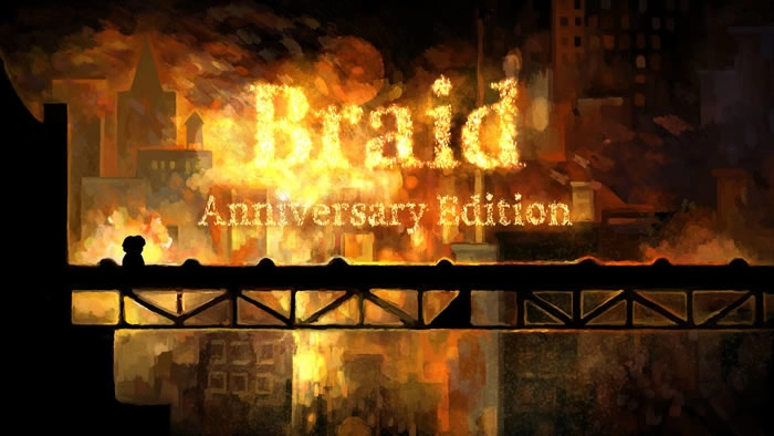 经典动作冒险《Braid》最新重制加强版《Braid 纪念版》发售日决定