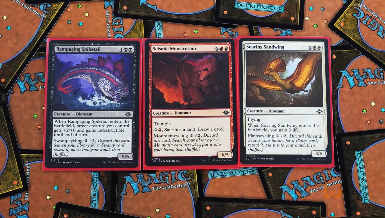 《Magic: The Gathering》「The Lost Caverns of Ixalan」售前活动！新机制就跟恐龙一样充满爆发力！