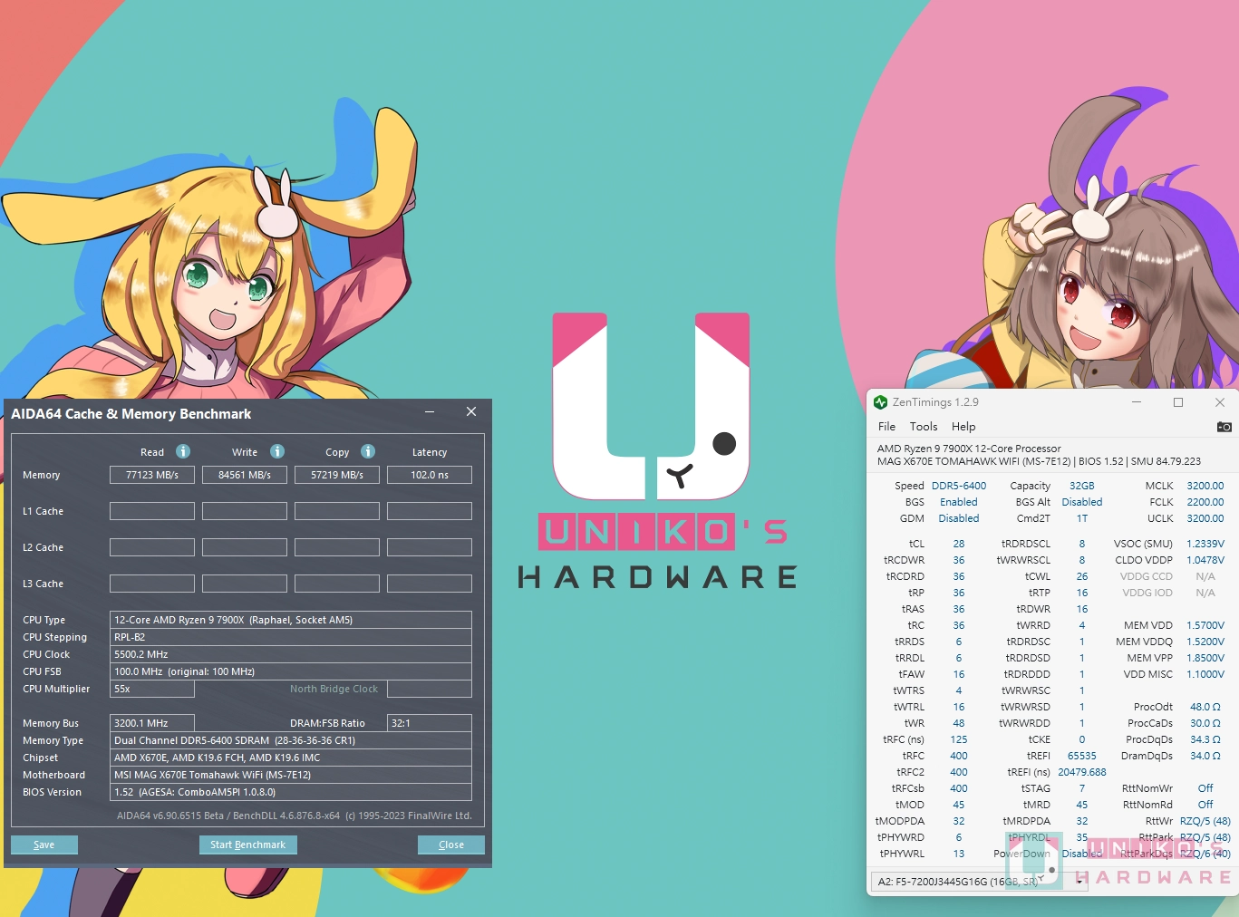 MSI X670E AGESA 1.0.8.0 BIOS FCLK 性能大提升！