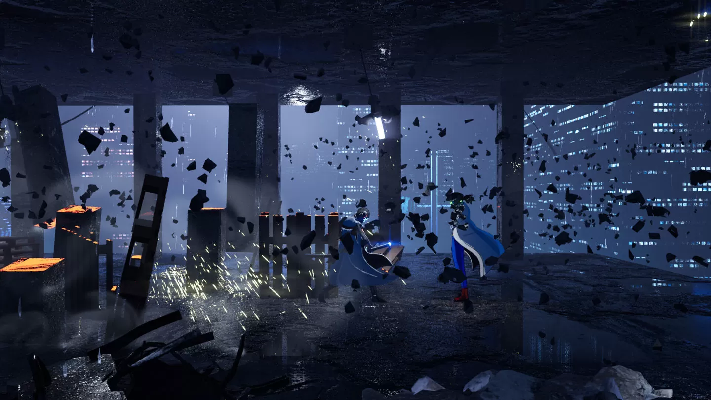 快节奏动作《Quantic River》发表，用武士刀在赛博庞克世界大肆破坏！