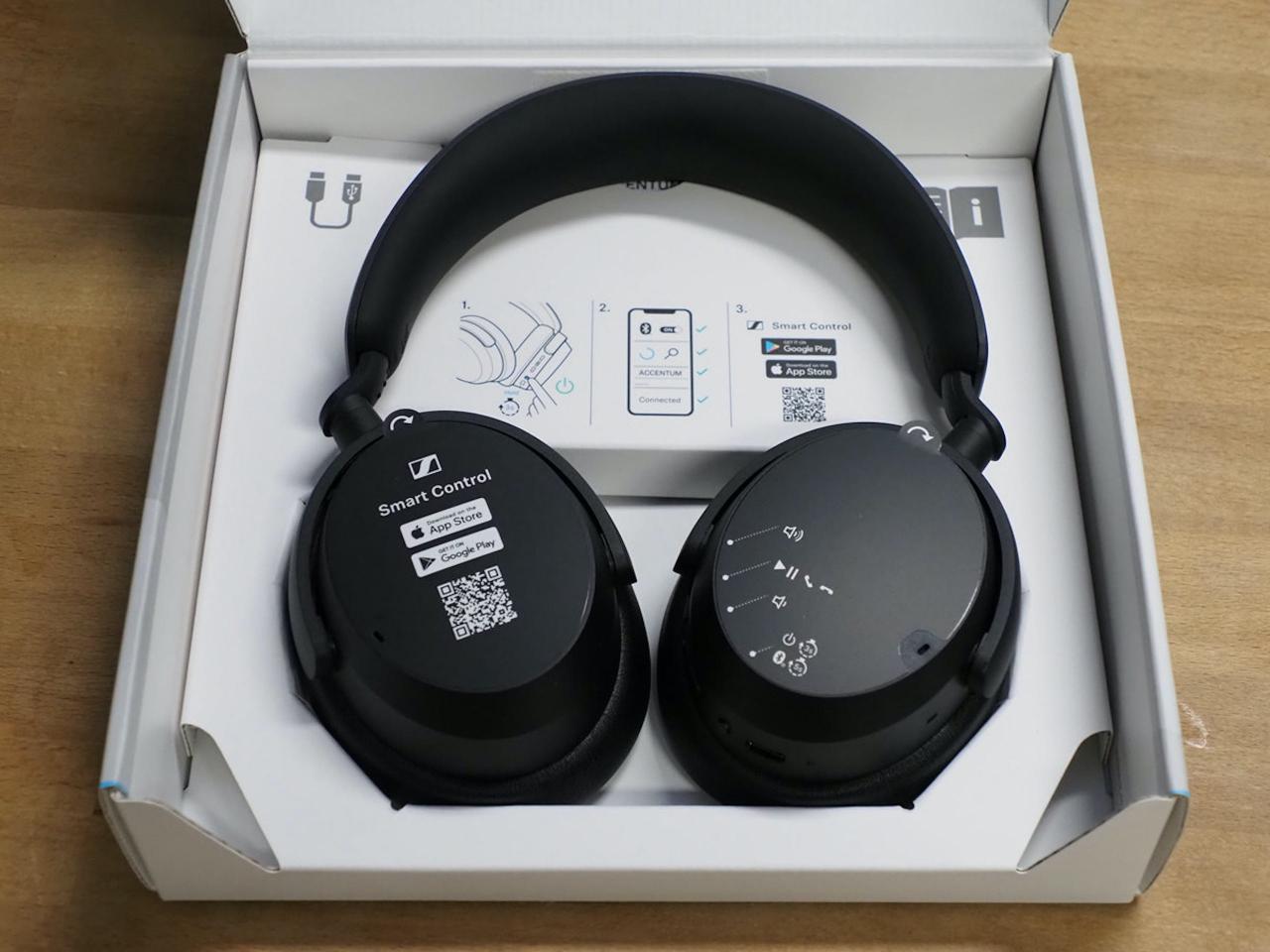 Sennheiser ACCENTUM Wireless 蓝牙降噪耳罩耳机评测，机能朴实、降噪出色、音质纯净且续航表现优异