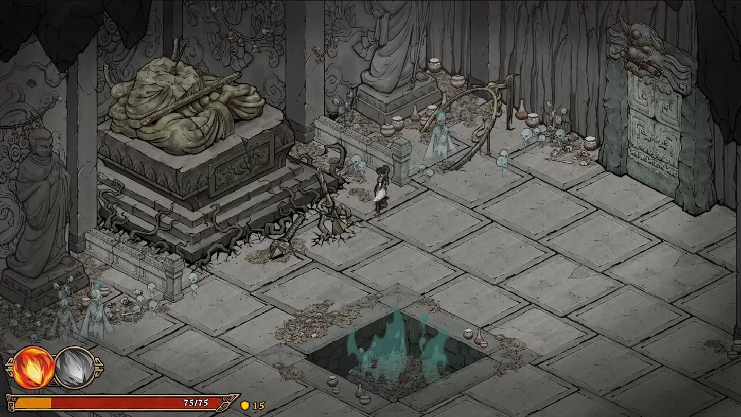 《墨境》水墨画风格动作 Roguelite 新作发表