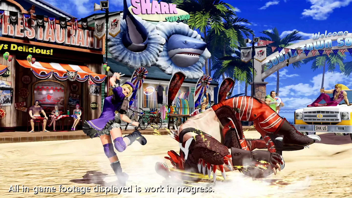 《THE KING OF FIGHTERS XV》DLC角色「四条雏子」将于11月14日正式上线！ 公开角色预告短片