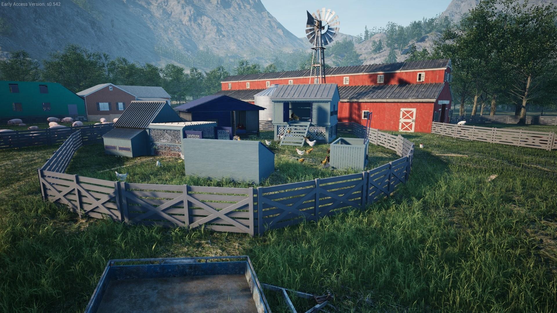 Unreal 5重生超逼真模拟农场游戏 《Ranch Simulator》正式版上架