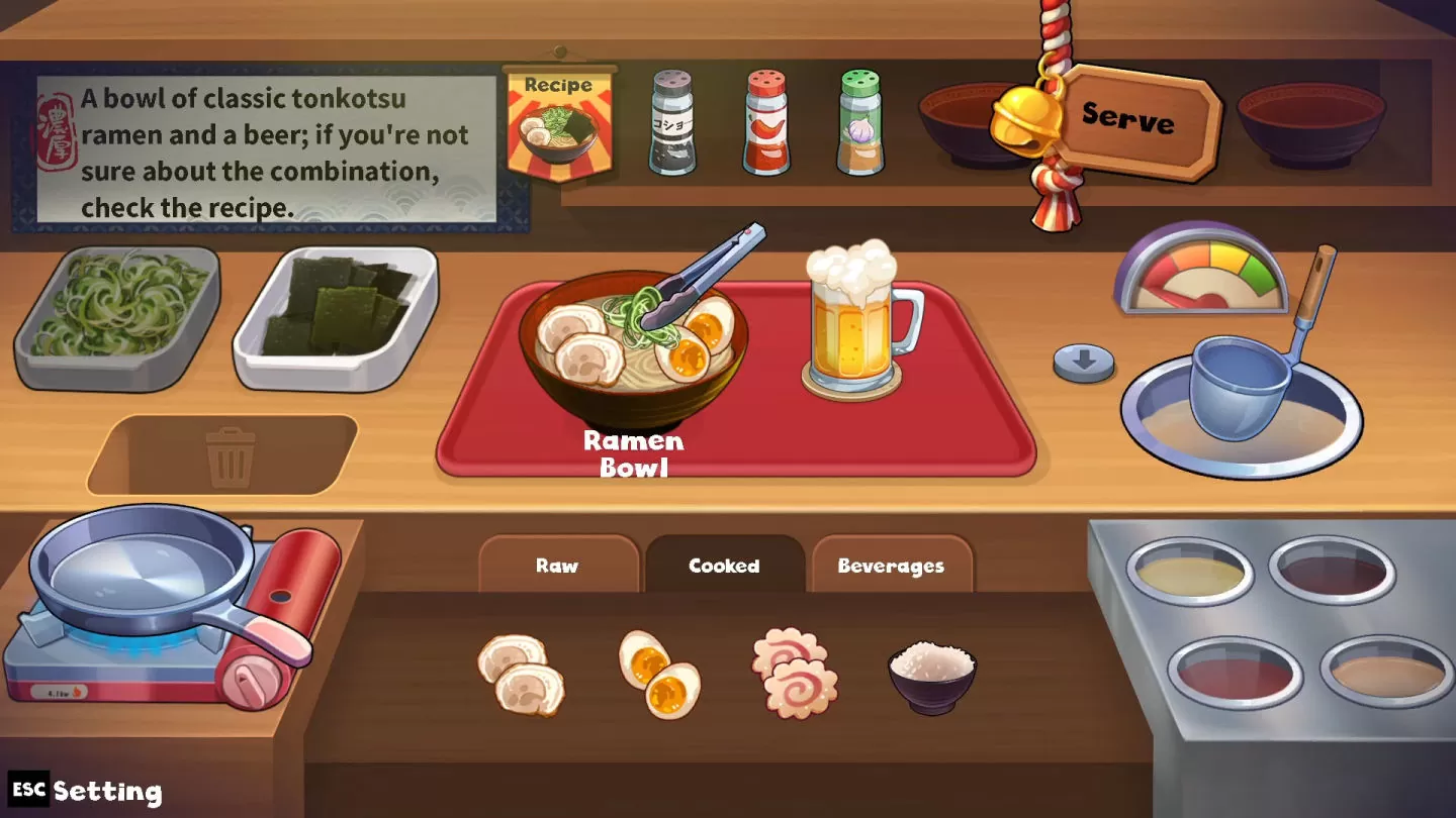 《深夜拉面》demo 版 12 月推出！ 倾听客人谈话制作美味拉面疗愈来客身心