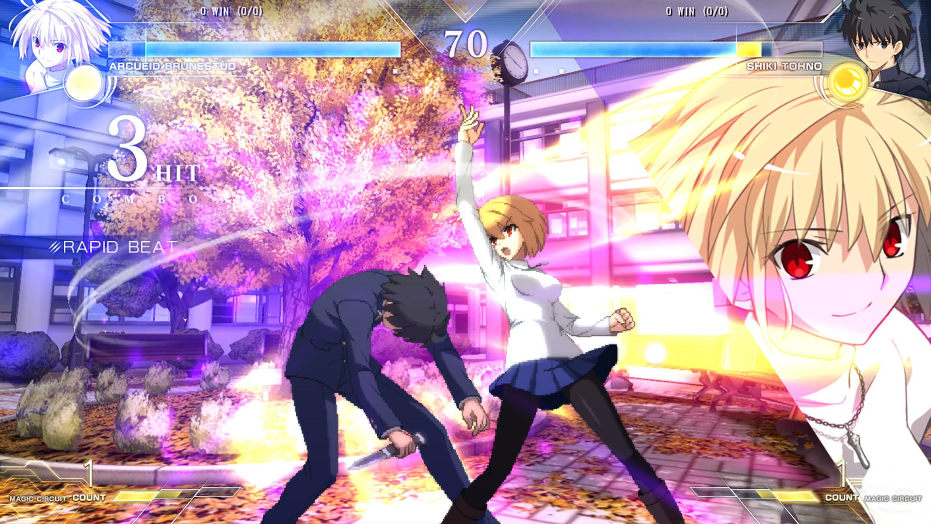 动作对战游戏《MELTY BLOOD： TYPE LUMINA》Steam 5折促销