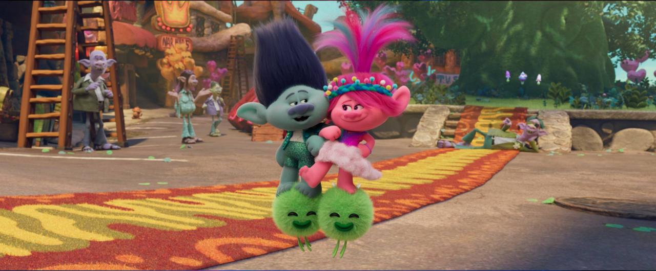 《Trolls Band Together》微剧透影评！动画很好音乐很赞但剧情故事拉不上！