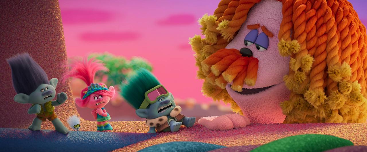 《Trolls Band Together》微剧透影评！动画很好音乐很赞但剧情故事拉不上！