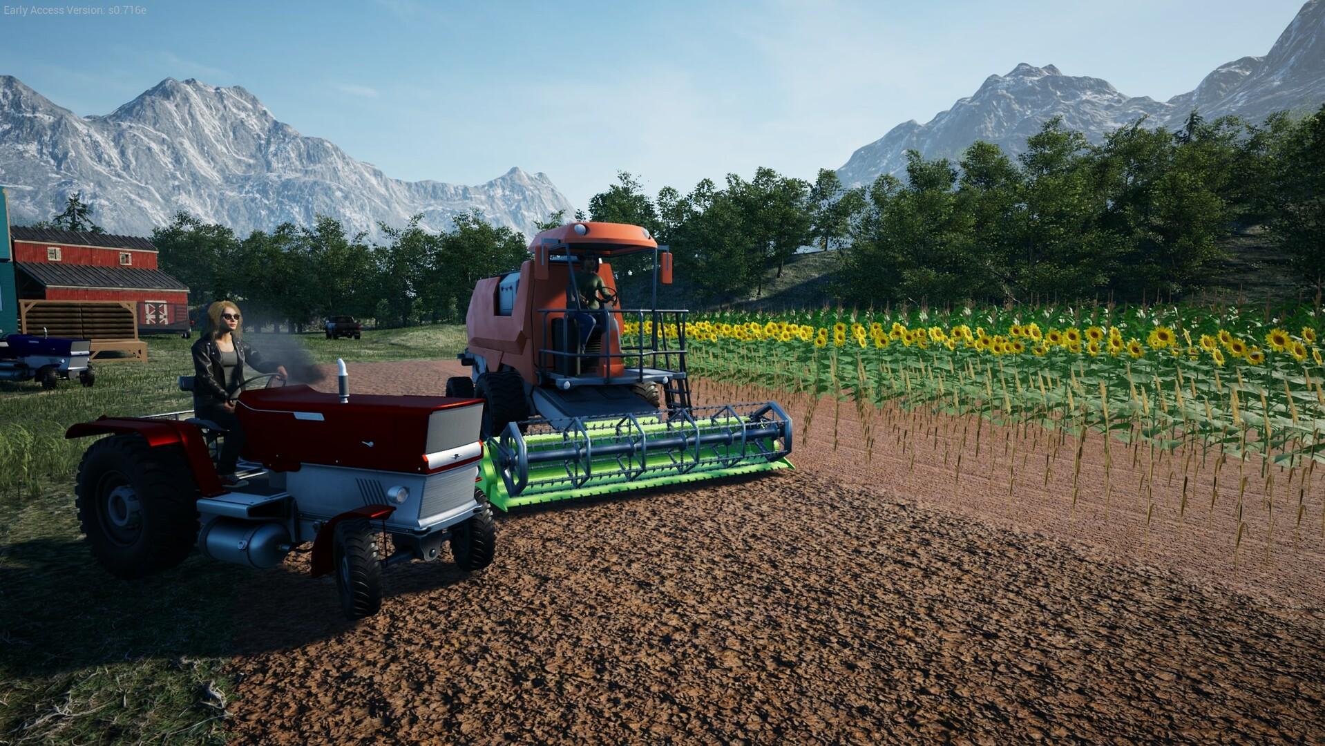 Unreal 5重生超逼真模拟农场游戏 《Ranch Simulator》正式版上架