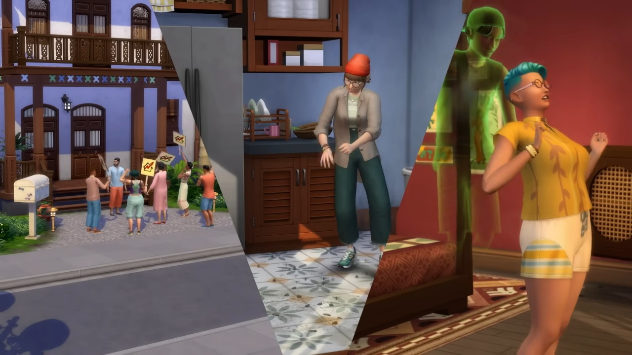 《The Sims 4》新DLC「乐租生活」带来东南亚风情的城市！体验与各种家庭共处的生活！