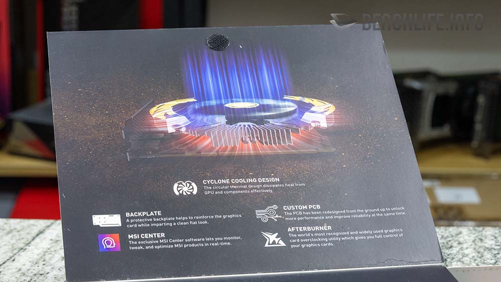 单风扇 MSI GeForce RTX 4060 Cyclone 动手玩