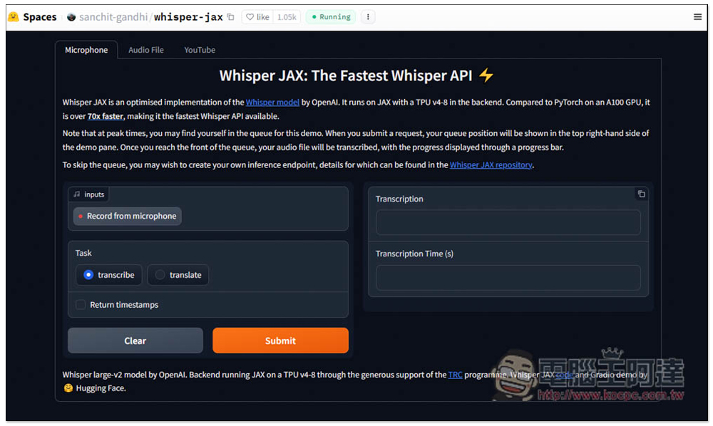 Buzz 基于 OpenAI Whisper 的免费开源语音转文本软件，导入文件、实时转录都支持 - 电脑王阿达