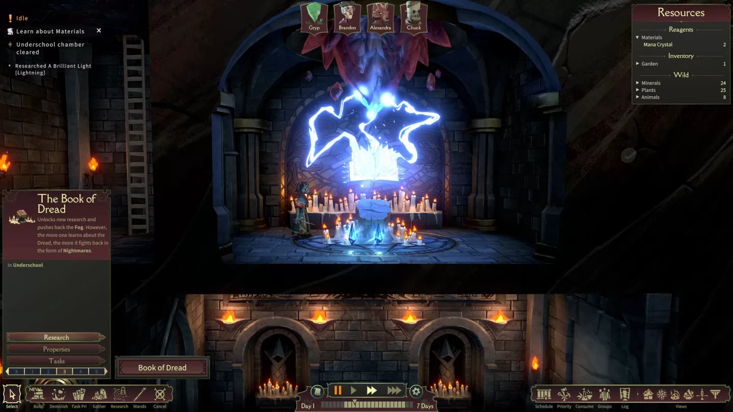 模拟经营新作《Mind Over Magic》好评发售中，从头开始一步步建立理想的魔法学校