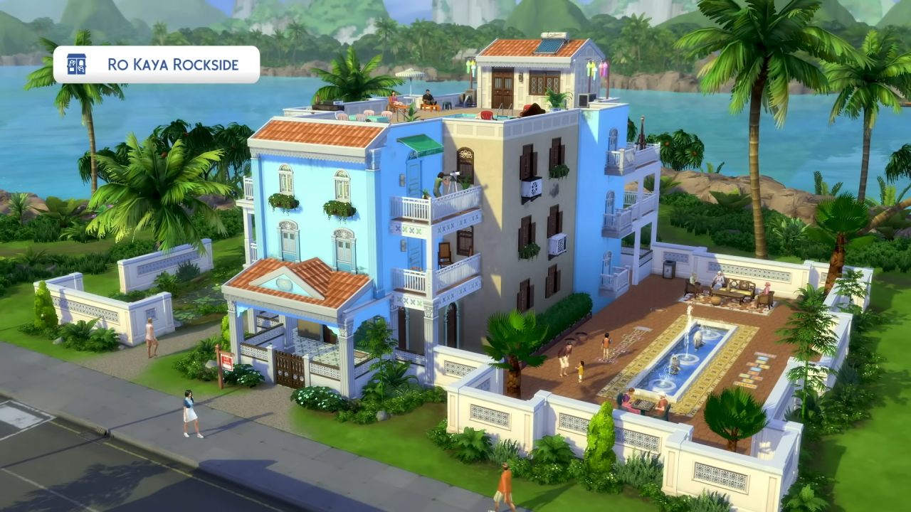 《The Sims 4》新DLC「乐租生活」带来东南亚风情的城市！体验与各种家庭共处的生活！