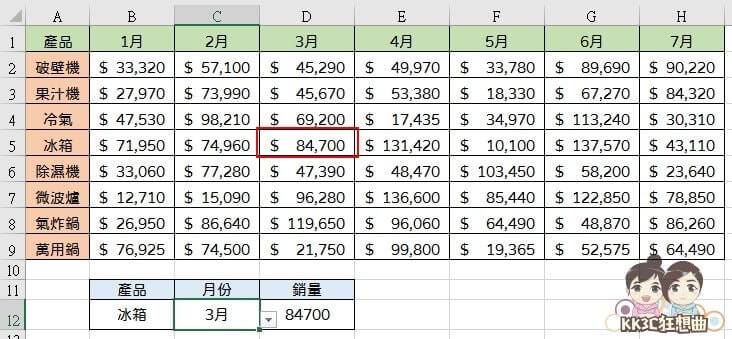 Excel Max函数多条件查询教学-08