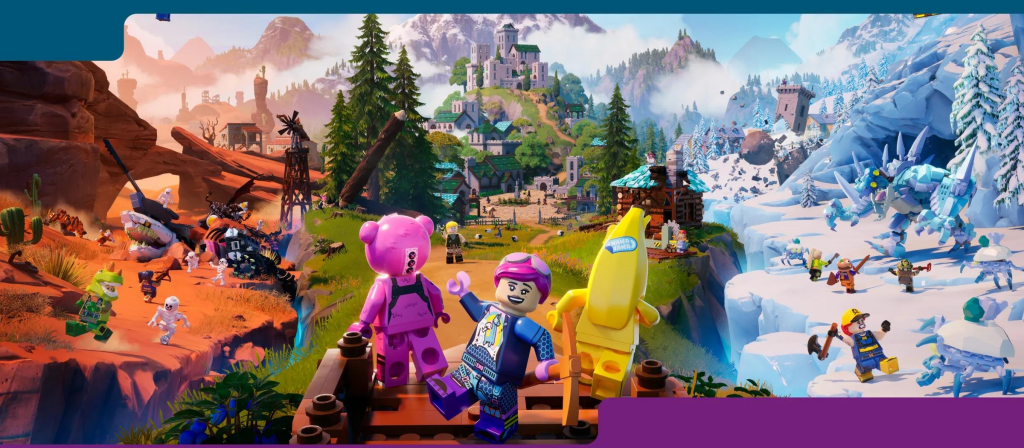 《LEGO Fortnite》正式公布 体验方块世界Fortnite激战