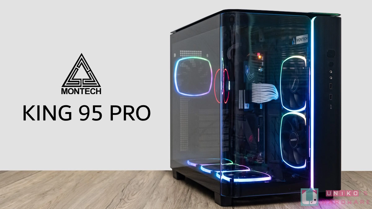曲面玻璃质感更升级！ MONTECH King 95 Pro 全景式侧透机壳开箱
