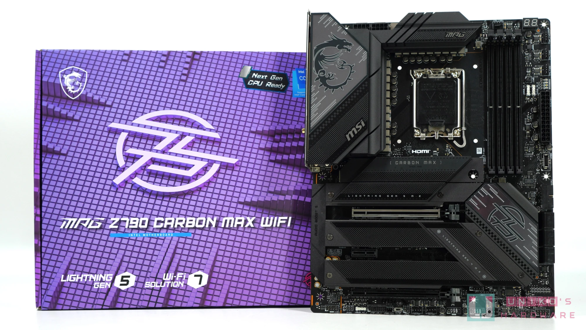 MSI MPG Z790 CARBON MAX WIFI 主板开箱评测
