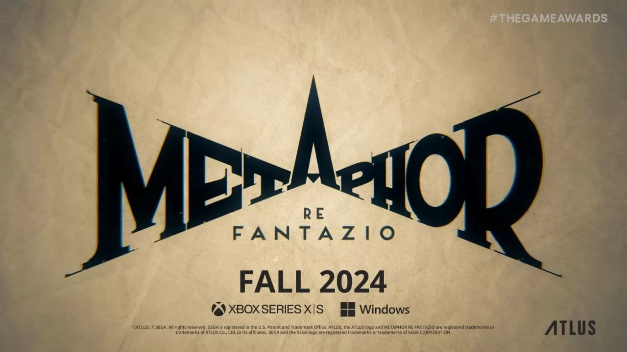 《暗喻幻想：ReFantazio》2024 年秋天全球推出！ 同步释出最新实机展示预告影片