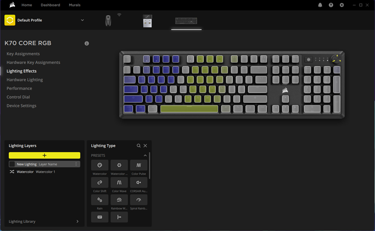 Corsair K70 Core 和 M75 Air 测评：适合新手的良好游戏配件！
