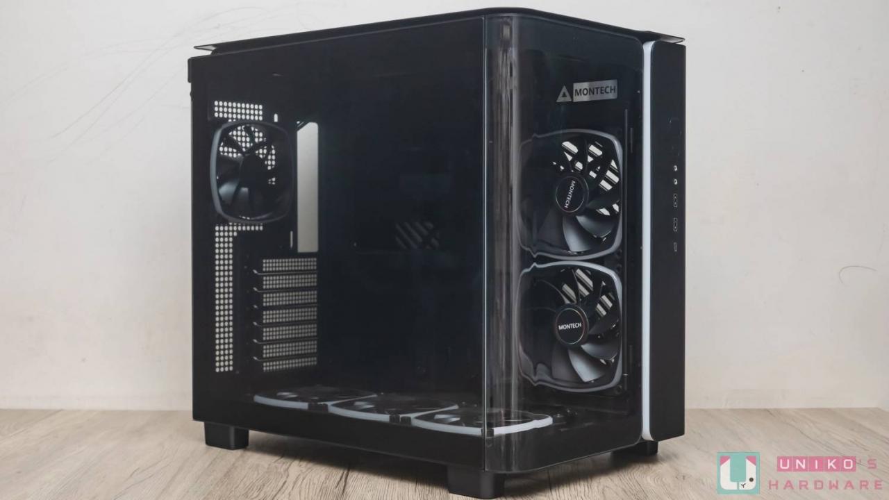 曲面玻璃质感更升级！ MONTECH King 95 Pro 全景式侧透机壳开箱