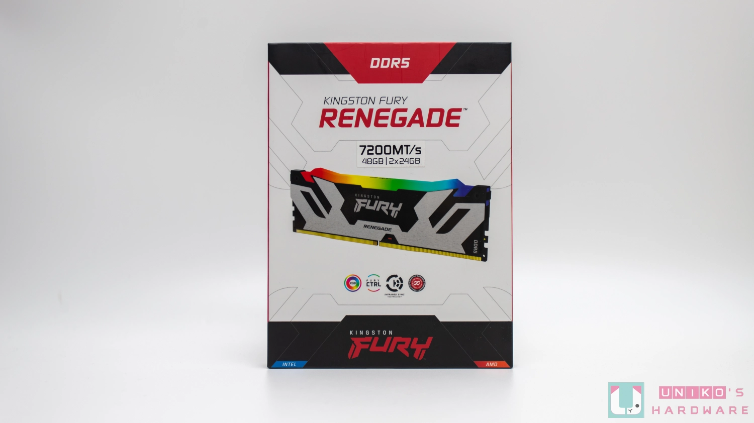 48GB 新选择！ Kingston FURY Renegade RGB DDR5-7200 内存评测开箱