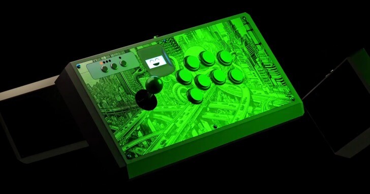 Octopus Arcade Fight Stick摇杆不只支持怀旧主机，还内建DC专用VMU小屏幕