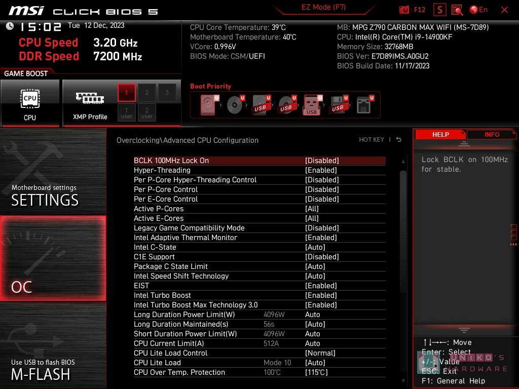 MSI MPG Z790 CARBON MAX WIFI 主板开箱评测