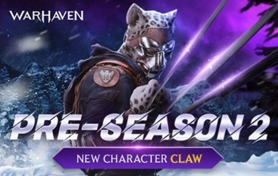 《Warhaven》PRE-SEASON 2展开！ 全新角色「利爪战士」登场