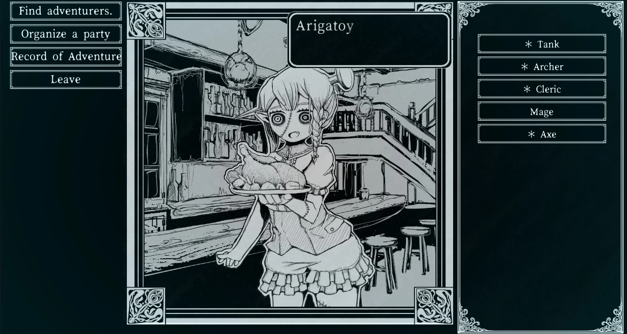 《Path of the Abyss 深渊之路》黑白钢笔画风格迷宫探索 RPG Steam 抢先体验开始