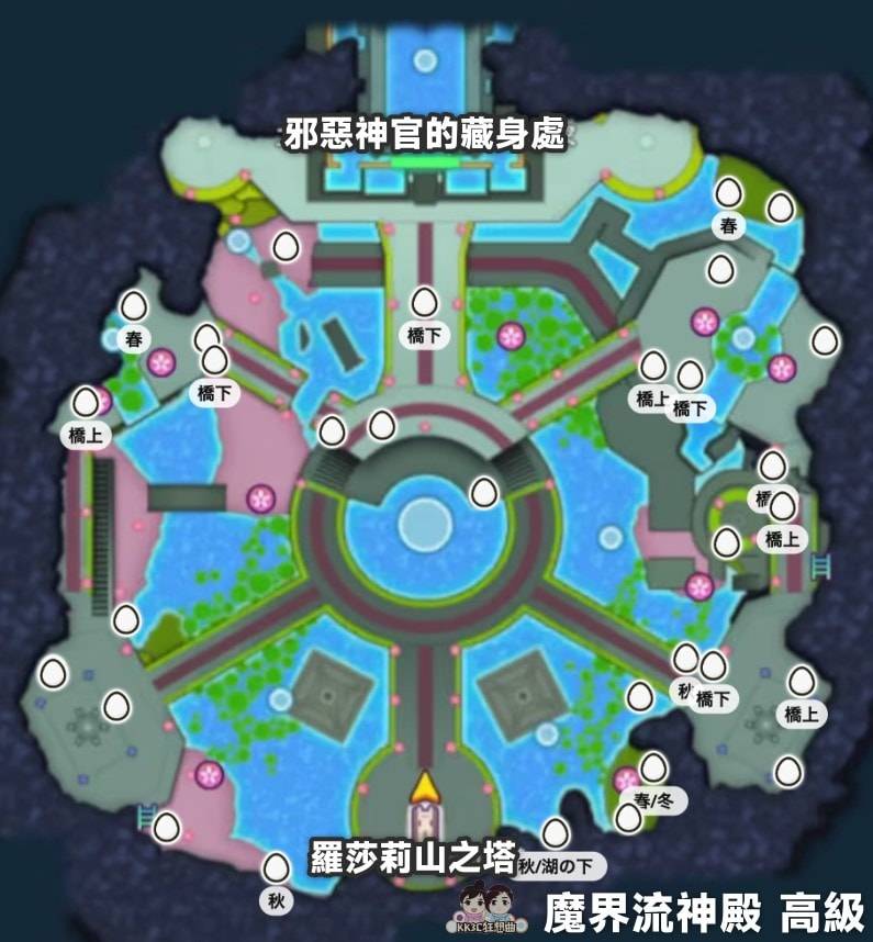 勇者斗恶龙怪物仙境3 魔界流神殿高级获得蛋位置