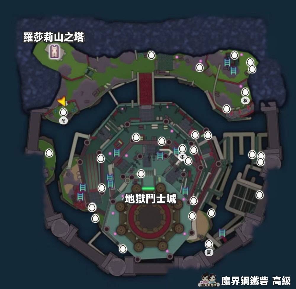 勇者斗恶龙怪物仙境3 魔界钢铁砡高级获得蛋位置