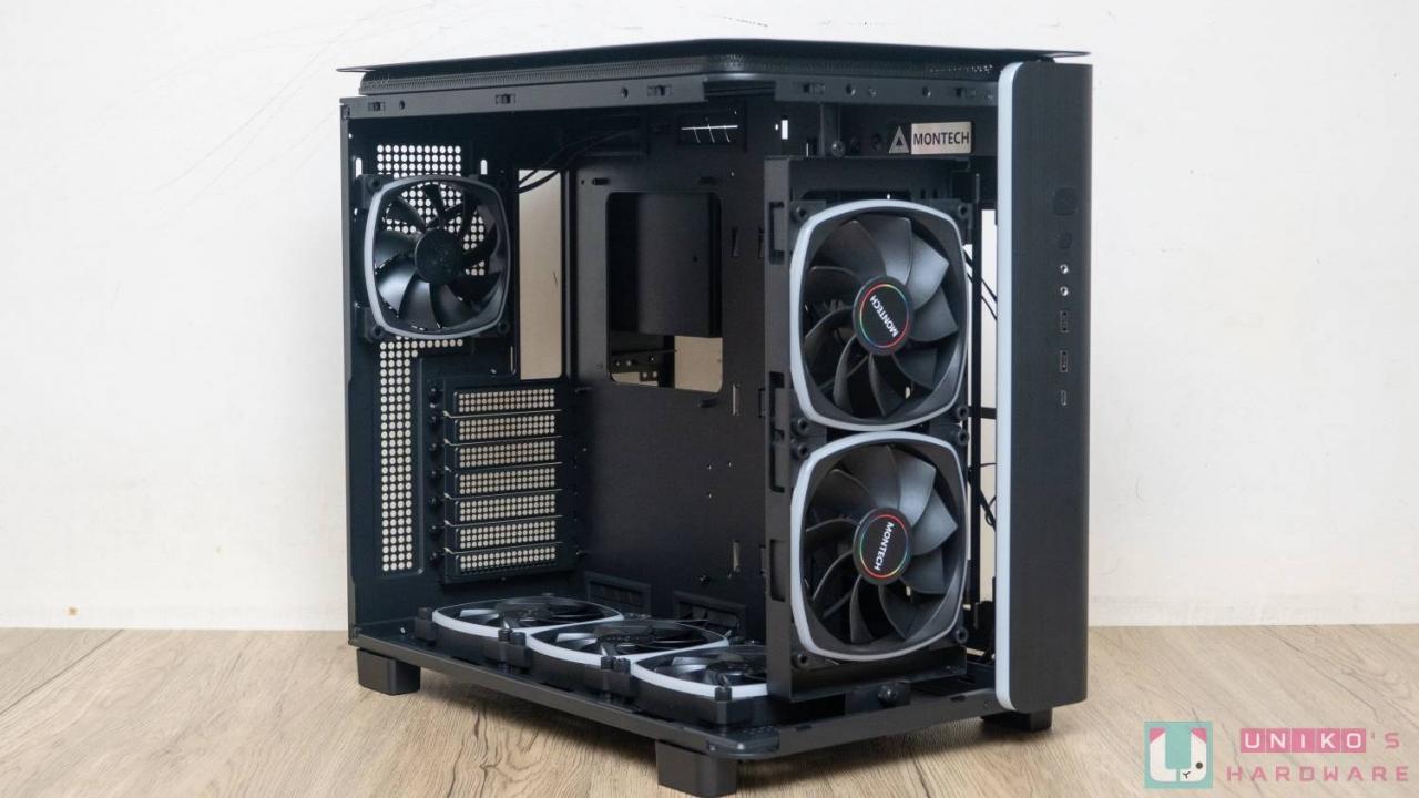 曲面玻璃质感更升级！ MONTECH King 95 Pro 全景式侧透机壳开箱