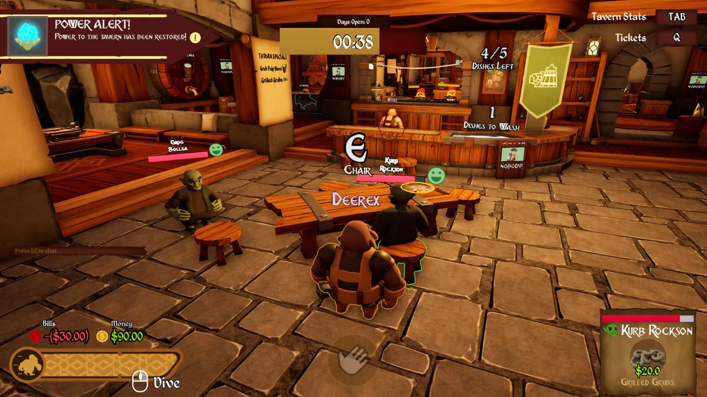 矮人酒馆经营《Bronzebeard's Tavern》获玩家极度好评，快速上菜才能满足客人需求
