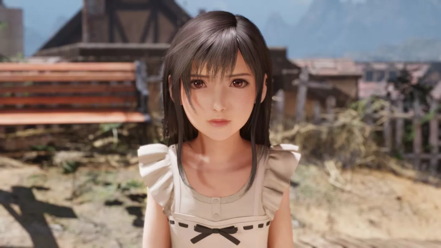 《Final Fantasy VII 重制版》公开蒂法幼年期开发初期美术插图