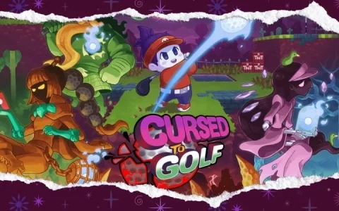 《Cursed to Golf》Epic Games Store 单日限时免费下载开始！ 突破重重难关打出标准杆才能重回人间