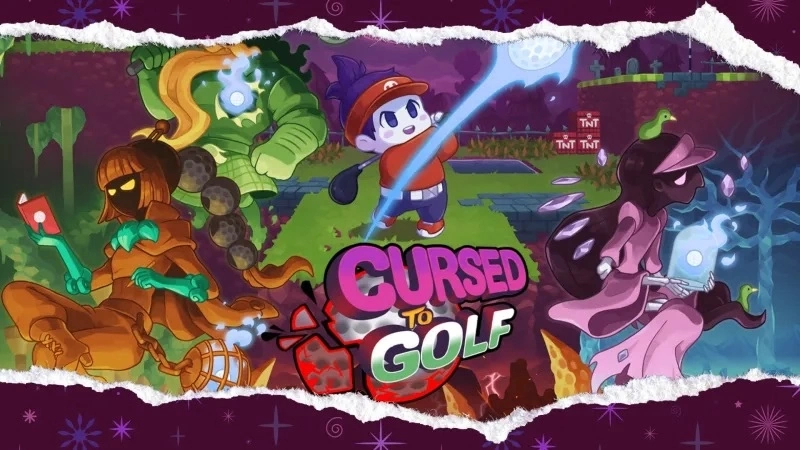 《Cursed to Golf》Epic Games Store 单日限时免费下载开始！ 突破重重难关打出标准杆才能重回人间