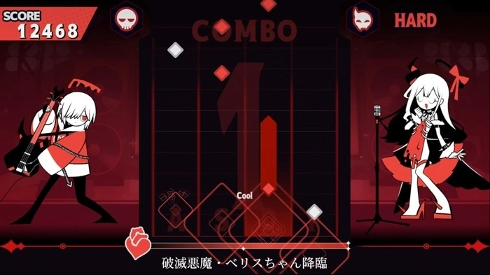 摇滚后宫节奏《Hell by Rock！ 》体验版开放免费试玩！ 挑战乐曲招募女孩加入自己乐团