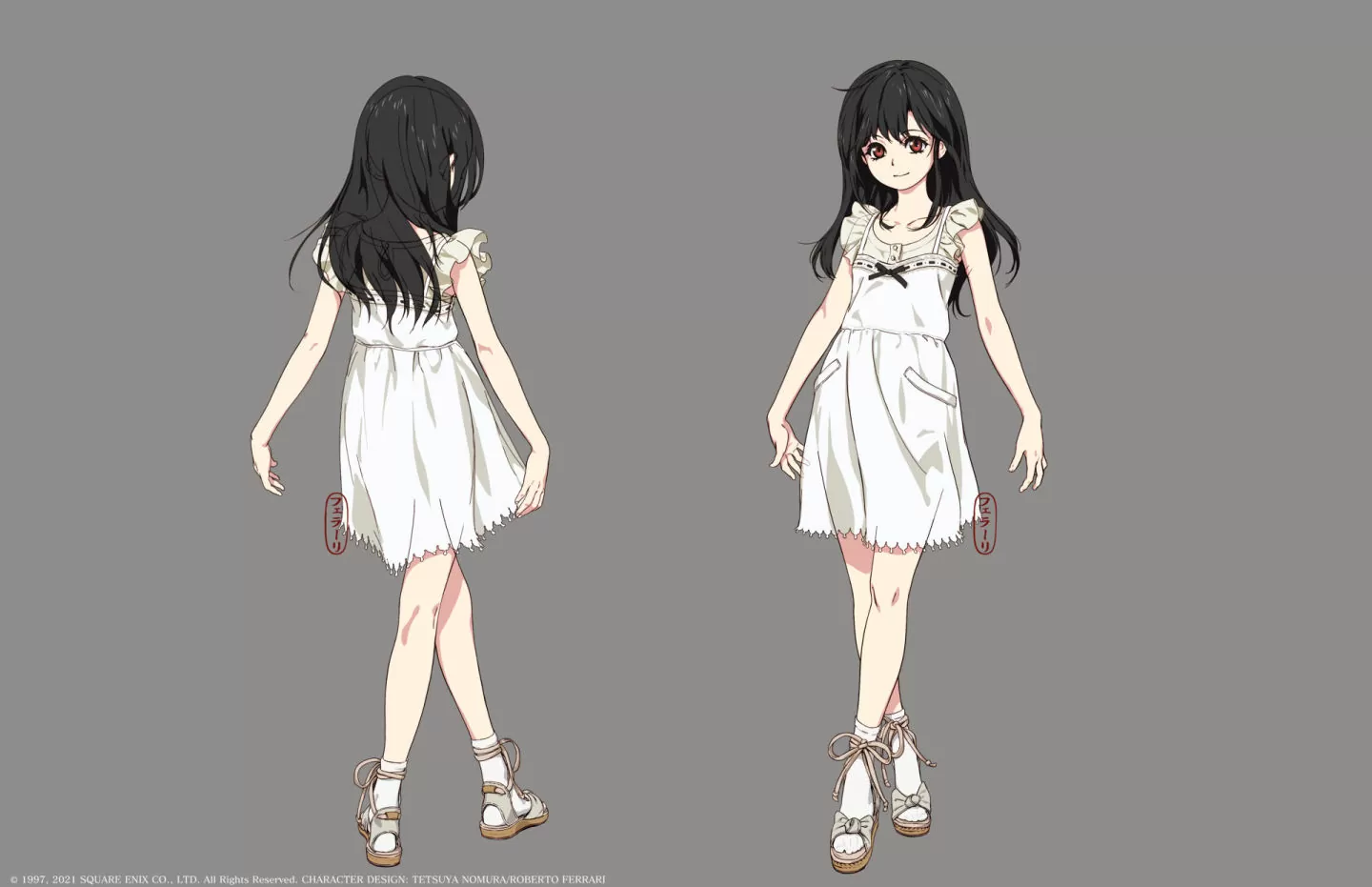 《Final Fantasy VII 重制版》公开蒂法幼年期开发初期美术插图