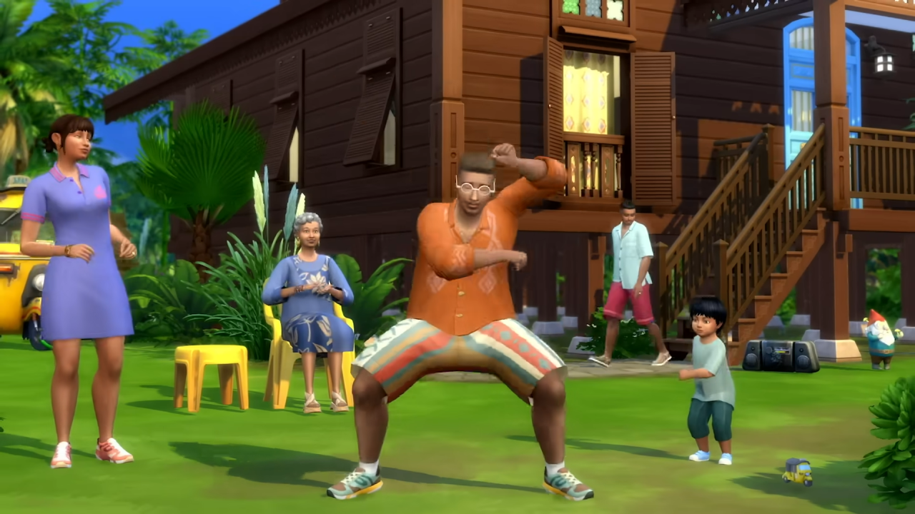 《The Sims 4》新DLC「乐租生活」带来东南亚风情的城市！体验与各种家庭共处的生活！