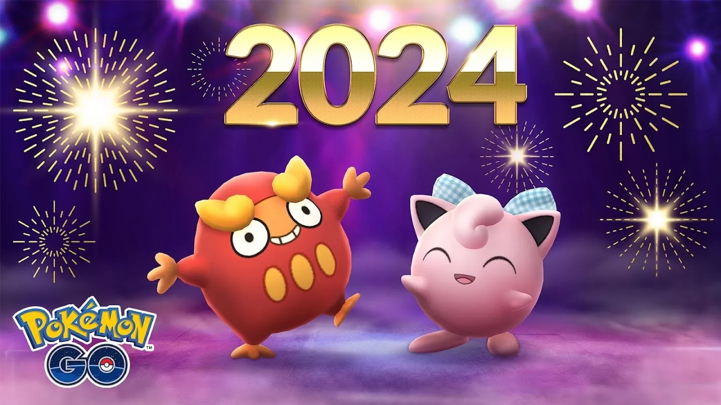 《Pokémon GO》欢庆 2024 到来，新扮装宝可梦「戴着蝴蝶结的胖丁/胖可丁」抢先登场
