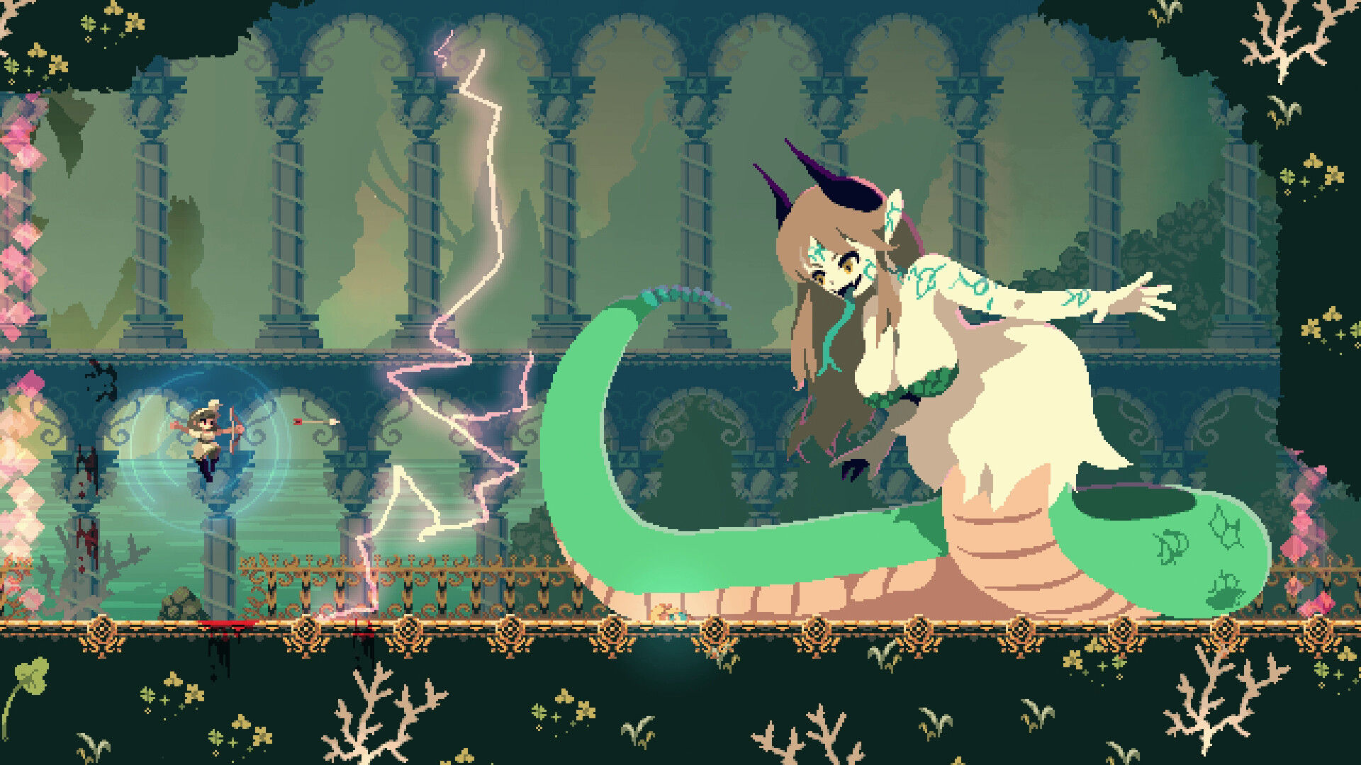 类银河动作游戏《莫莫多拉：月下告别》预定将在明年 1 月 11 日登上 Steam 平台！