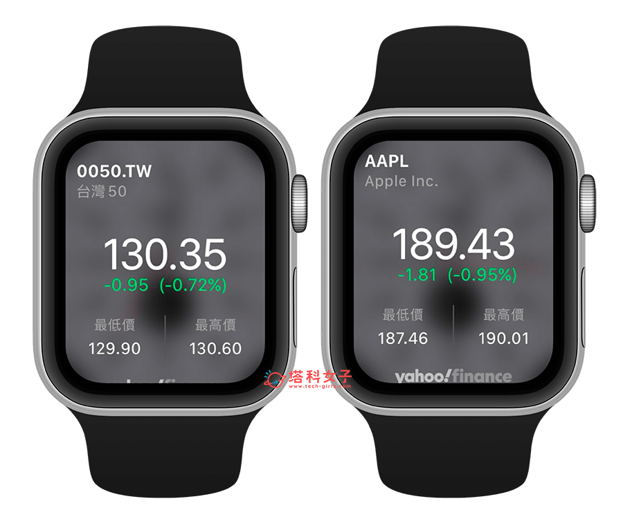Apple Watch Siri 詢問股票資訊