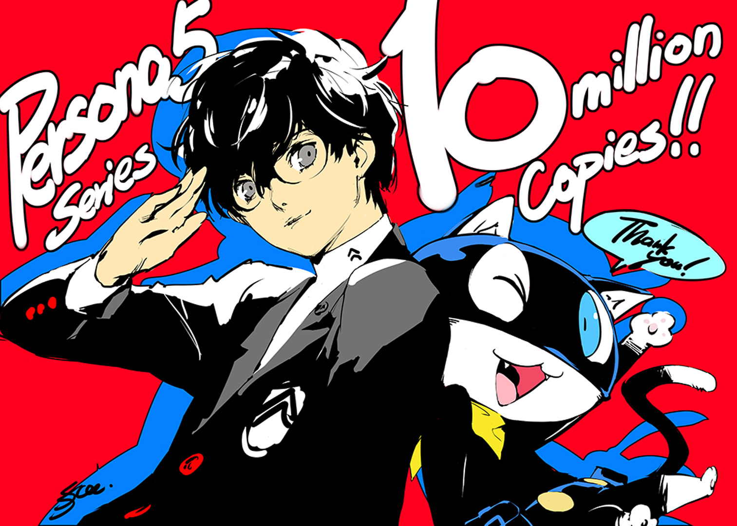 《Persona 5》系列突破1,000万销量！将展开《Persona 5 Royal》半价优惠活动！