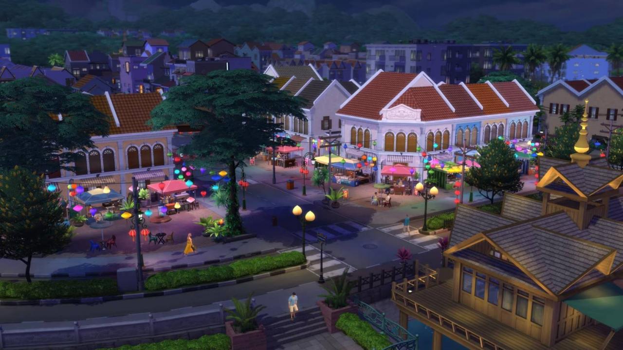《The Sims 4》新DLC「乐租生活」带来东南亚风情的城市！体验与各种家庭共处的生活！