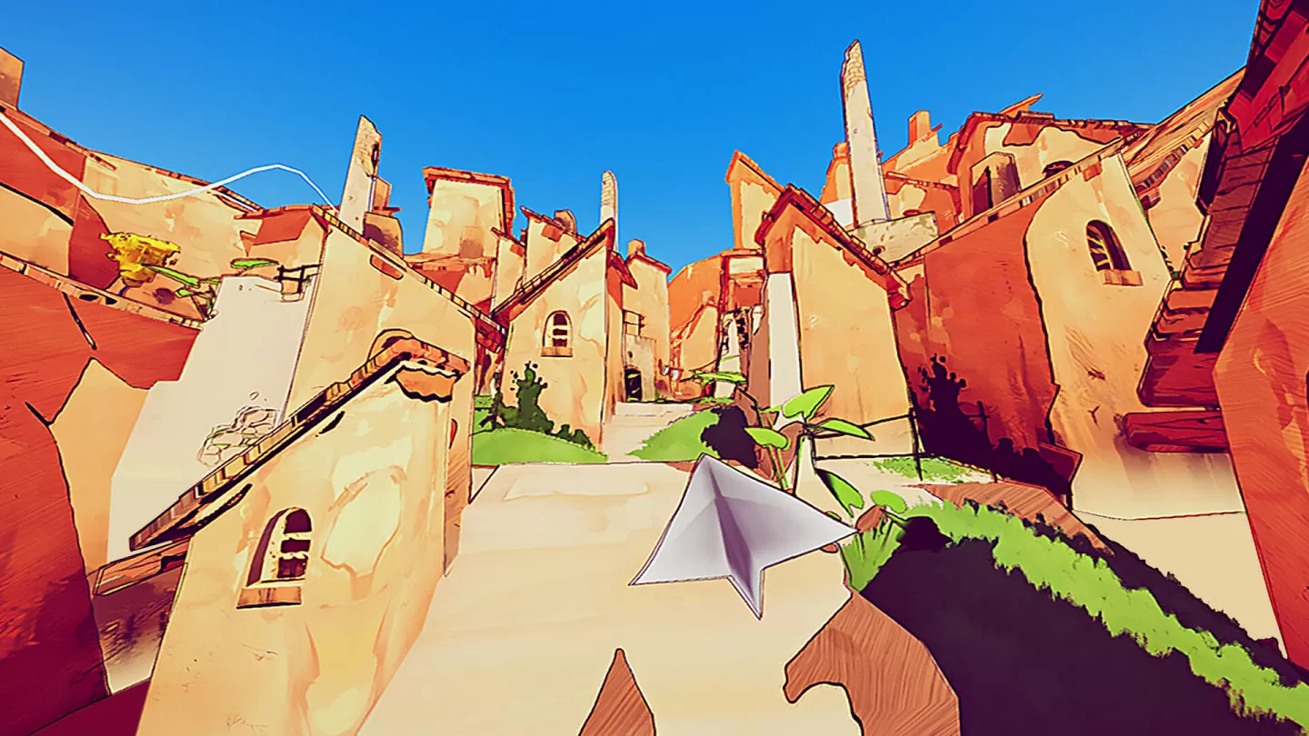 3D 动作冒险《Paper Sky》发表，化身纸飞机在半开放世界中自由滑行