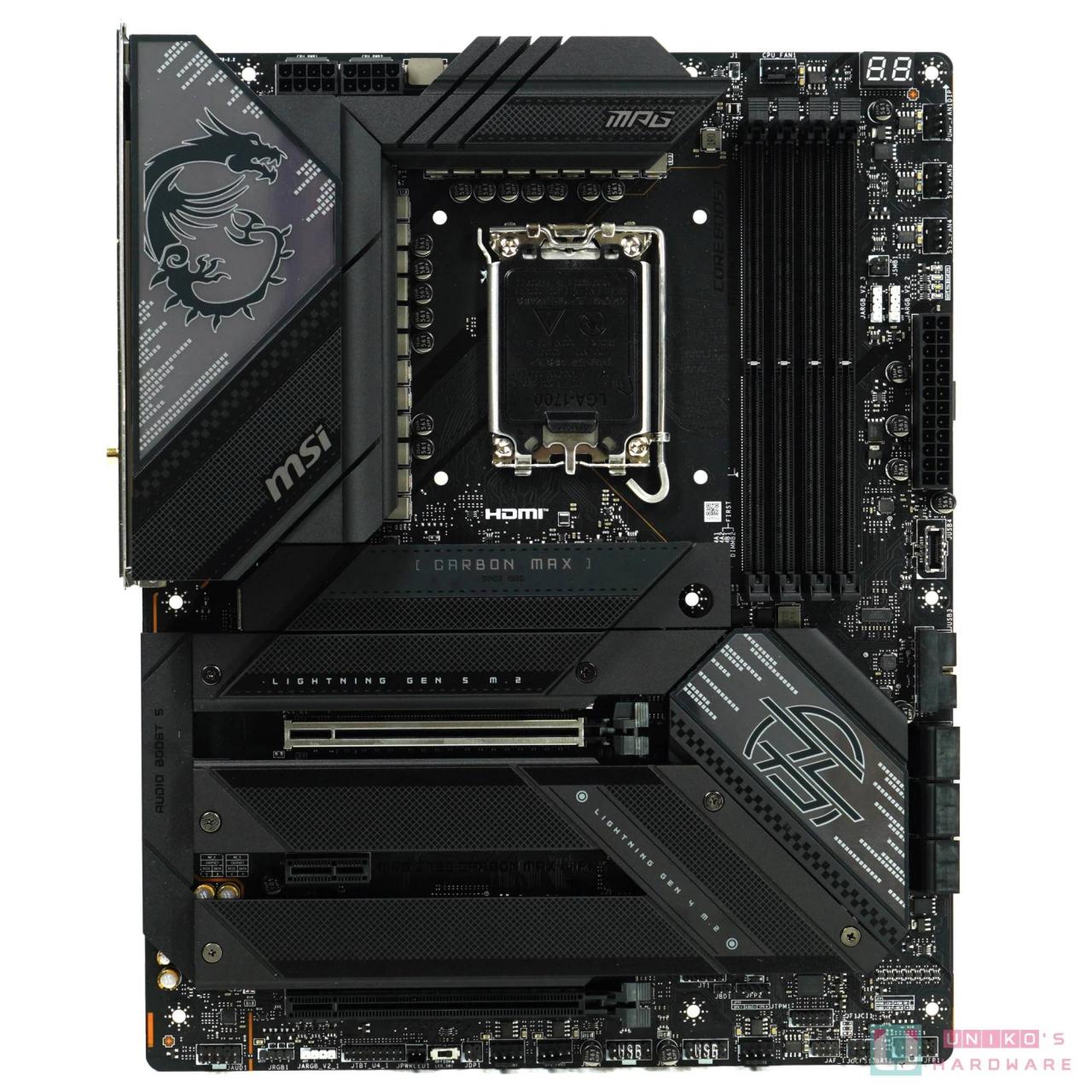 MSI MPG Z790 CARBON MAX WIFI 主板开箱评测