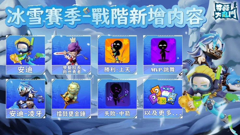 《奇葩大乱斗》全球版今日正式发布，登入直接送2英雄和3造型！